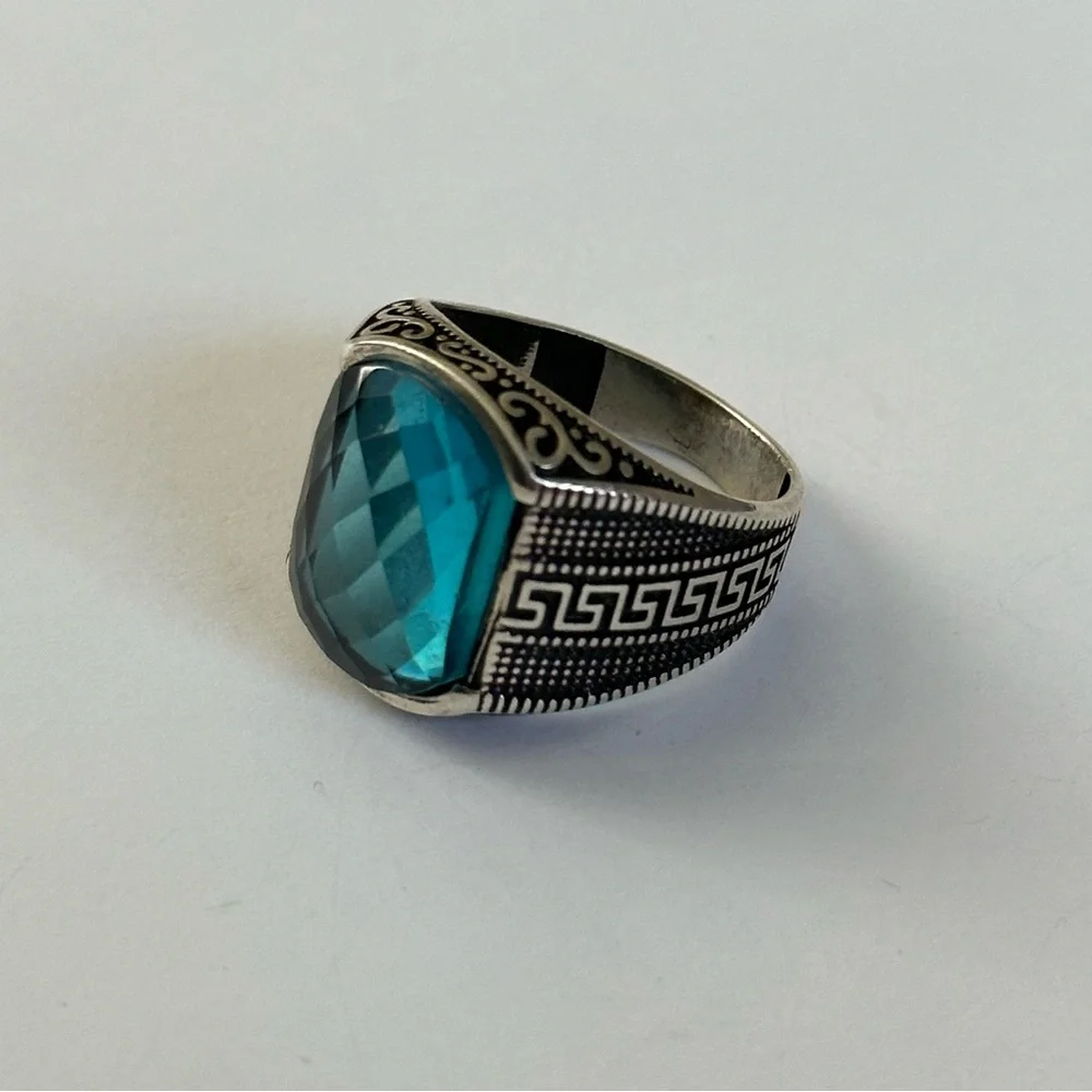 COMING SOON❣️925 Silver blue ring - Picture 2 of 6